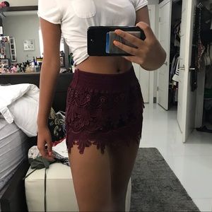 Mini skirt. Forever 21. One Size